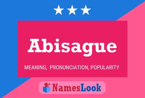 ملصق اسم Abisague