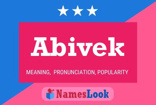 ملصق اسم Abivek