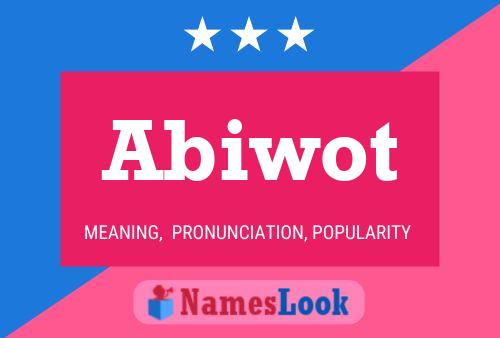 ملصق اسم Abiwot