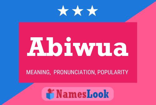 ملصق اسم Abiwua