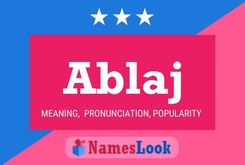 ملصق اسم Ablaj