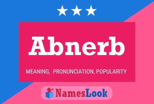 ملصق اسم Abnerb