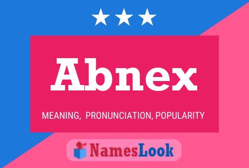 ملصق اسم Abnex