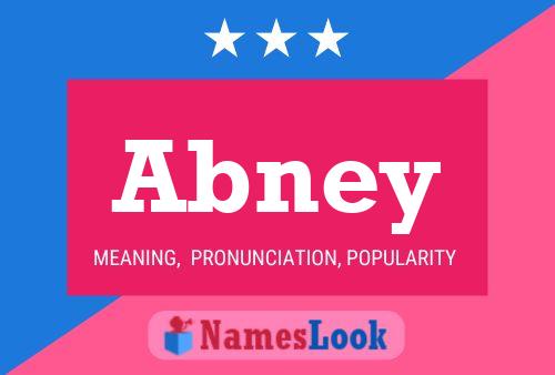 ملصق اسم Abney