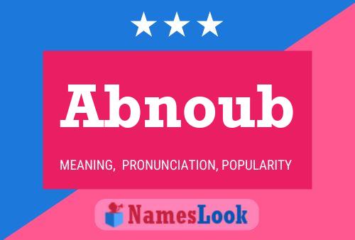 ملصق اسم Abnoub