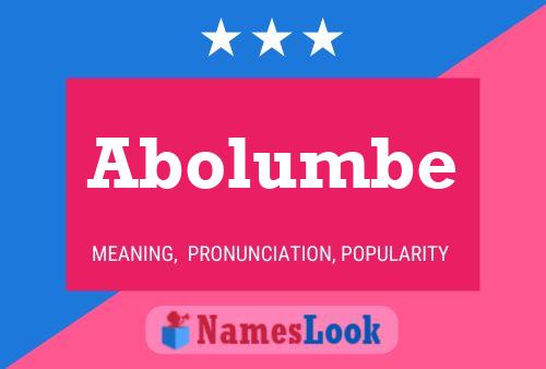 ملصق اسم Abolumbe