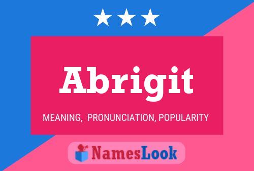 ملصق اسم Abrigit