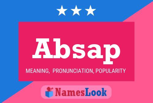 ملصق اسم Absap