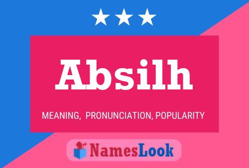 ملصق اسم Absilh