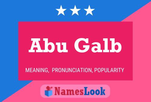 ملصق اسم Abu Galb