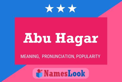 ملصق اسم Abu Hagar