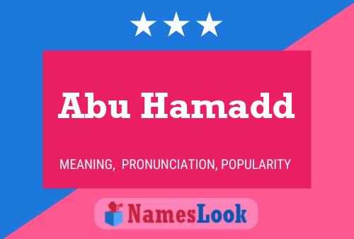 ملصق اسم Abu Hamadd