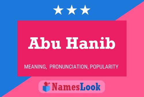 ملصق اسم Abu Hanib