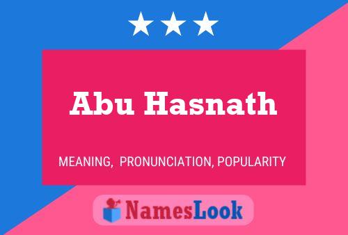 ملصق اسم Abu Hasnath