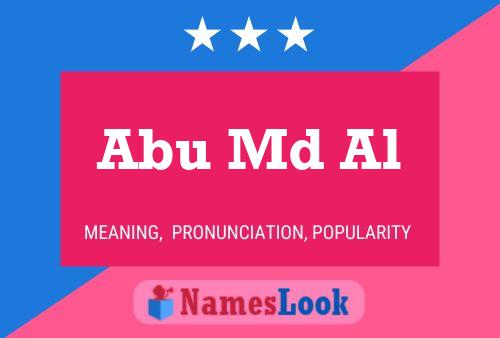 ملصق اسم Abu Md Al