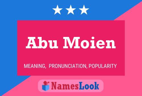 ملصق اسم Abu Moien