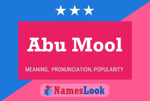 ملصق اسم Abu Mool