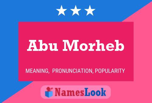 ملصق اسم Abu Morheb