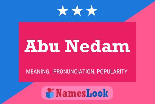 ملصق اسم Abu Nedam