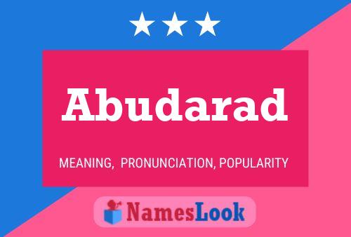 ملصق اسم Abudarad