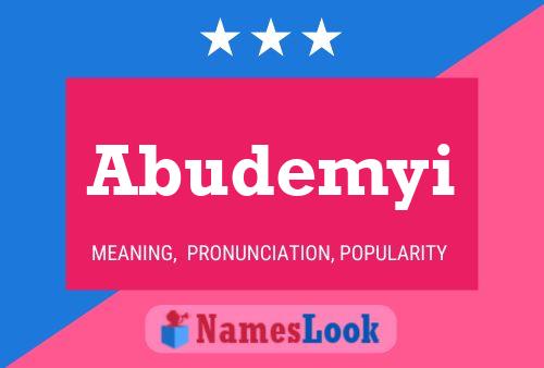 ملصق اسم Abudemyi