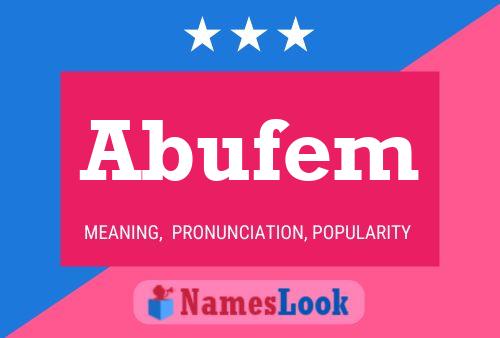 ملصق اسم Abufem