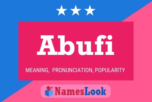 ملصق اسم Abufi