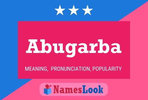 ملصق اسم Abugarba