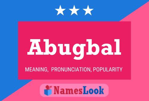 ملصق اسم Abugbal