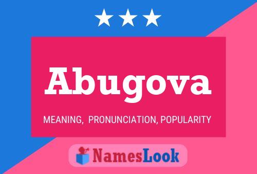 ملصق اسم Abugova