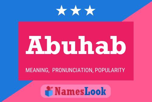 ملصق اسم Abuhab