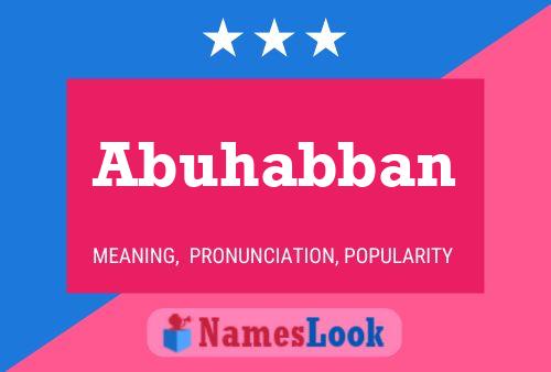 ملصق اسم Abuhabban