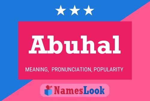 ملصق اسم Abuhal