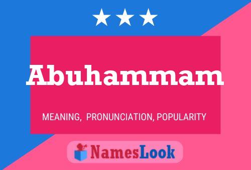 ملصق اسم Abuhammam