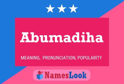 ملصق اسم Abumadiha