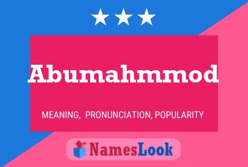 ملصق اسم Abumahmmod