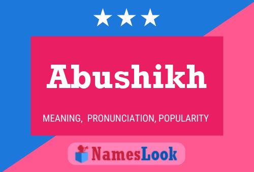 ملصق اسم Abushikh