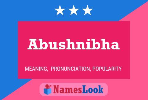 ملصق اسم Abushnibha