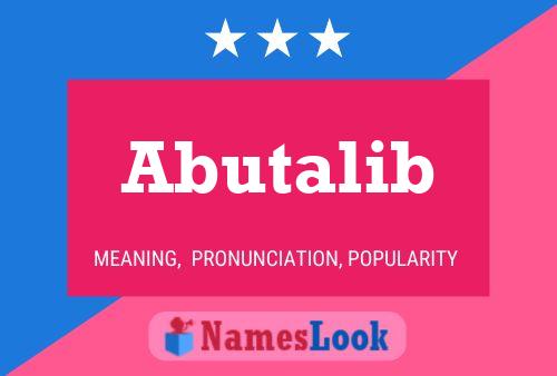 ملصق اسم Abutalib