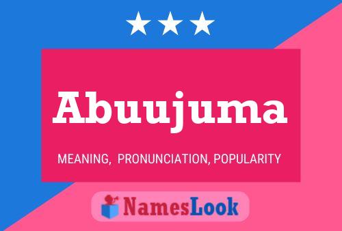 ملصق اسم Abuujuma