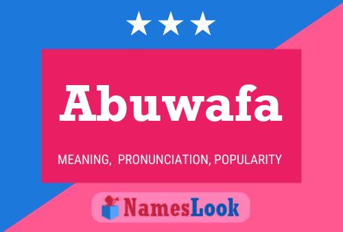 ملصق اسم Abuwafa