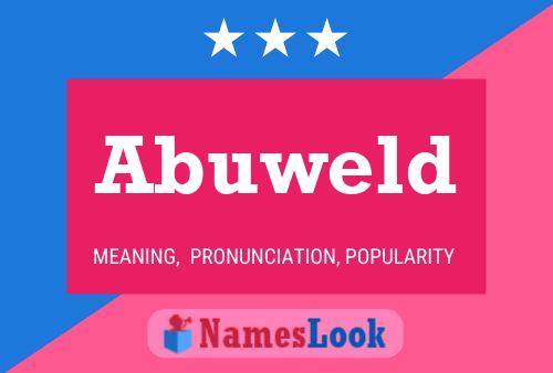 ملصق اسم Abuweld