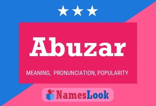 ملصق اسم Abuzar