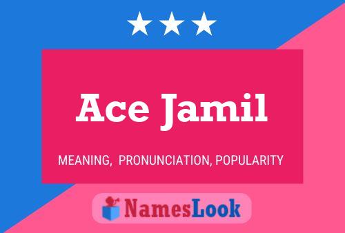 ملصق اسم Ace Jamil