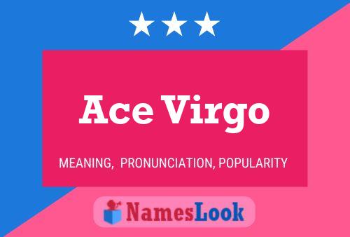 ملصق اسم Ace Virgo