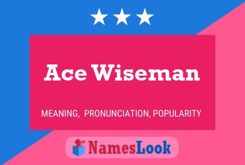 ملصق اسم Ace Wiseman