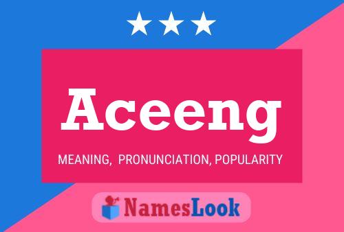 ملصق اسم Aceeng