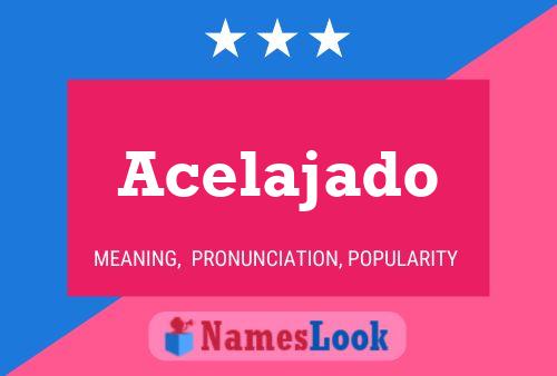 ملصق اسم Acelajado