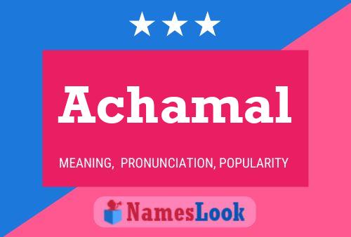 ملصق اسم Achamal