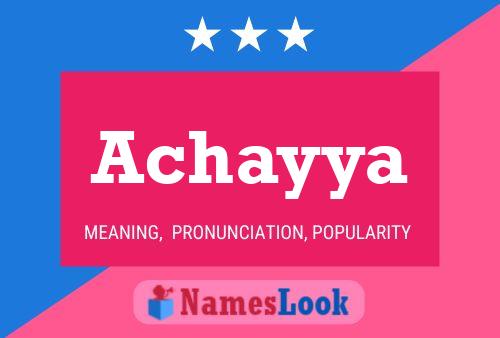 ملصق اسم Achayya